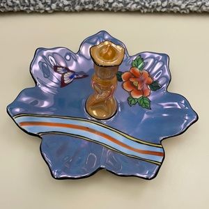 Noritake Lusterware Leaf Trinket or Relish Dish